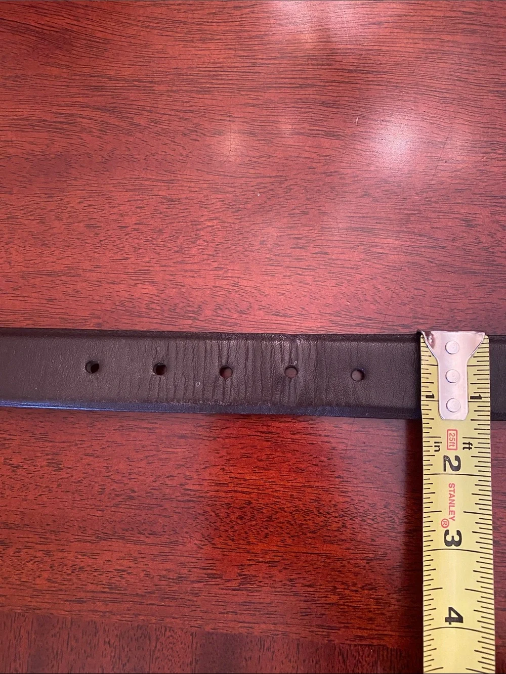 W. Kleinberg for Neiman Marcus brown Leather Belt